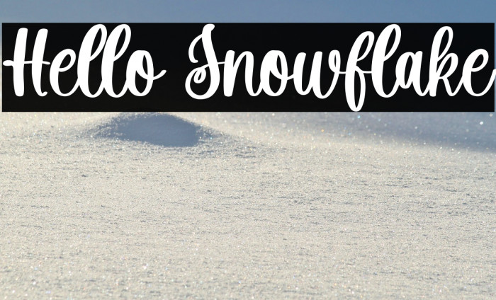 Hello Snowflake Example 3