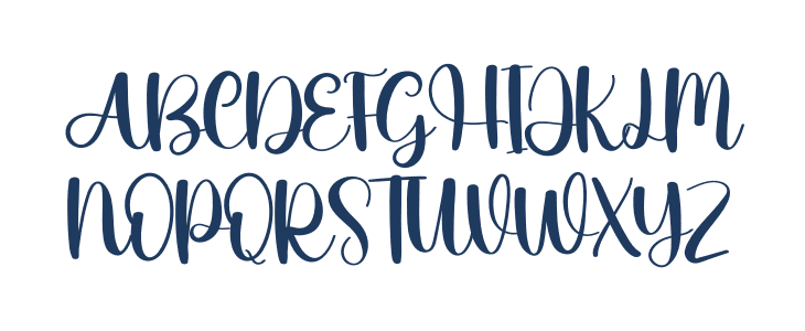 Hello Snowman Uppercase