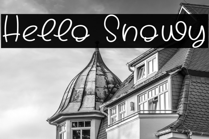 Hello Snowy Example 2