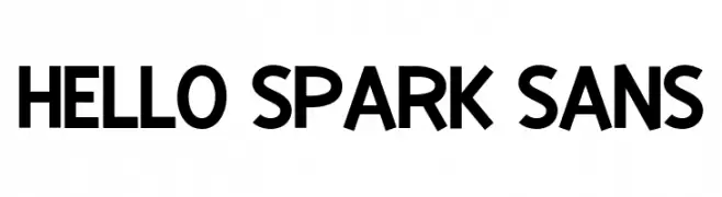 Hello Spark Sans  Fuentes Gratis Descargar