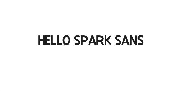 Hello Spark Sans Logo