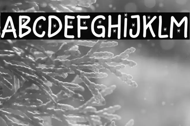 Hello Spider Regular Schriftart examples