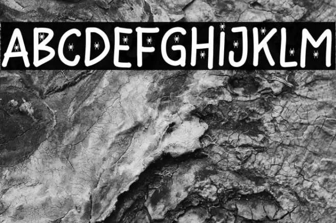 Hello Spider Regular Schriftart examples