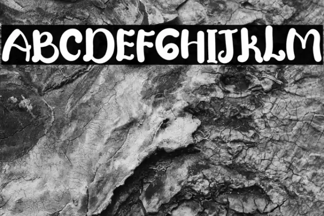 Hello Spooky Font examples