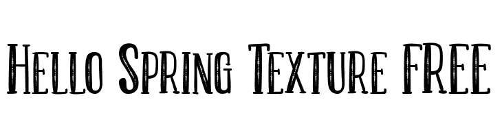 Hello Spring Texture FREE  フリーフォントのダウンロード