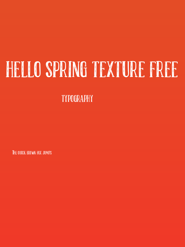 Hello Spring Texture FREE Poster