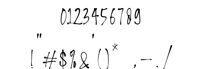 Hello Stylish Regular Font OTHER CHARS