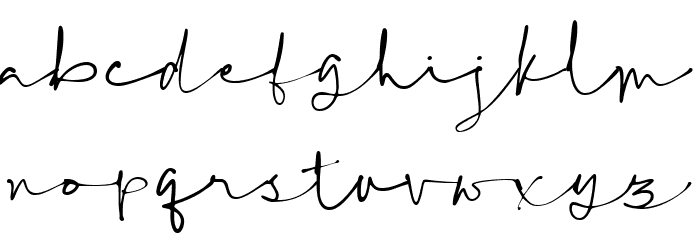 Hello Stylish Regular Font LOWERCASE