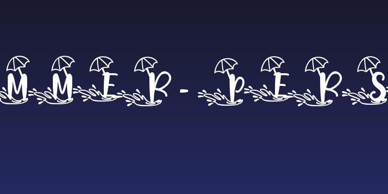 Hello Summer - Personal Use Social Header