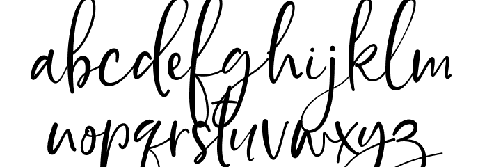 Hello Sunday DEMO Font LOWERCASE