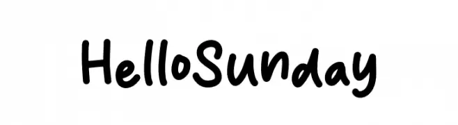 Hello Sunday  baixar fontes gratis