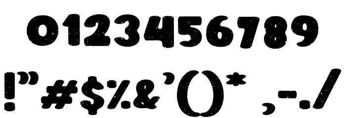 Hello Sunny Regular Font OTHER CHARS