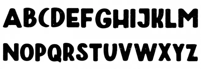 Hello Sunny Regular Font Litere mari