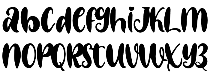 Hello Sweet - Personal Use Font LOWERCASE