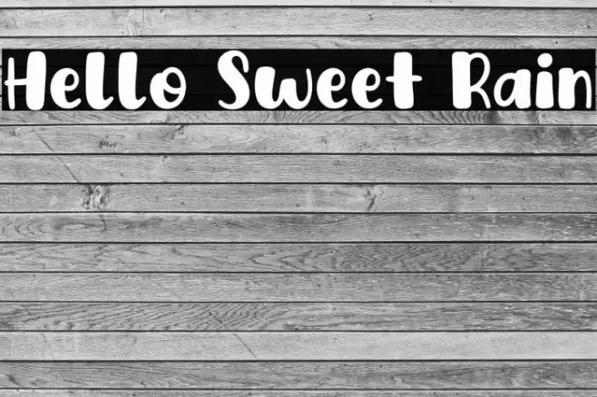Hello Sweet Rain Fuentes examples