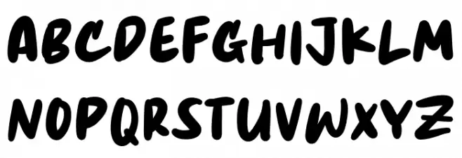 Hello Sweet Schriftart Groß