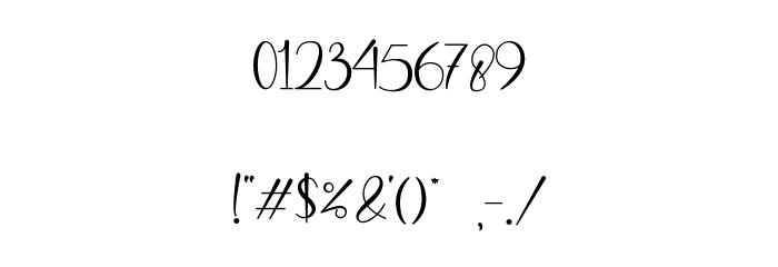 Hello Sweetie (Personal Use) Font OTHER CHARS