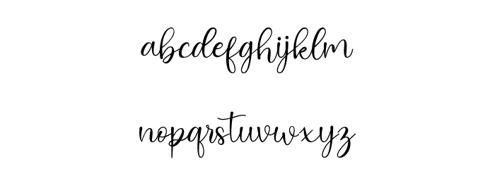 Hello Sweetie (Personal Use) Font LOWERCASE