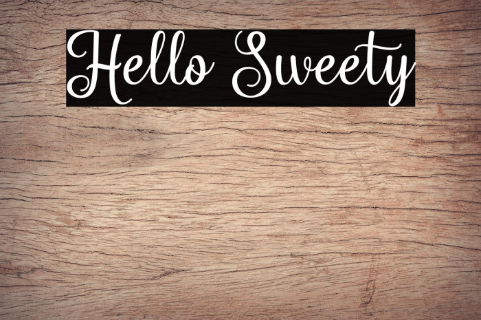 Hello Sweety Example 3