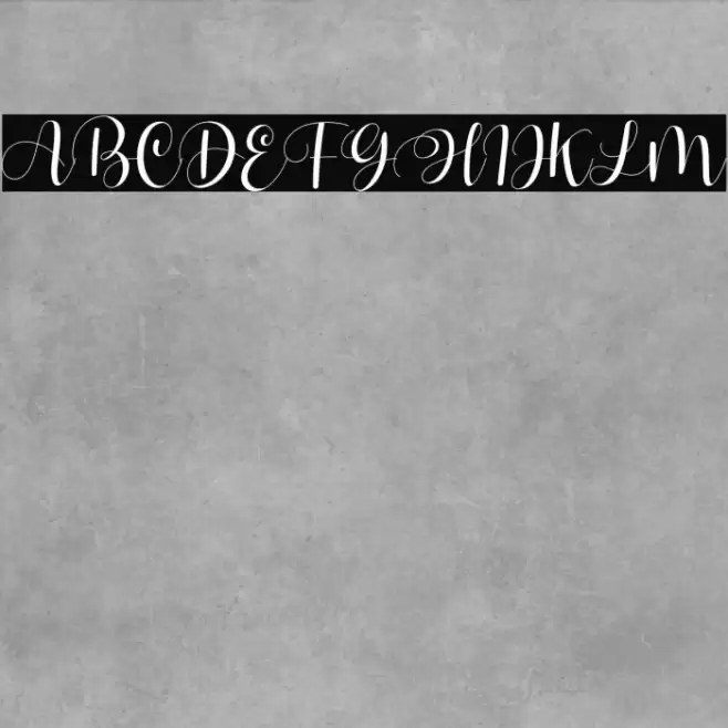 Hello Tiffany - Personal Use Fonte examples