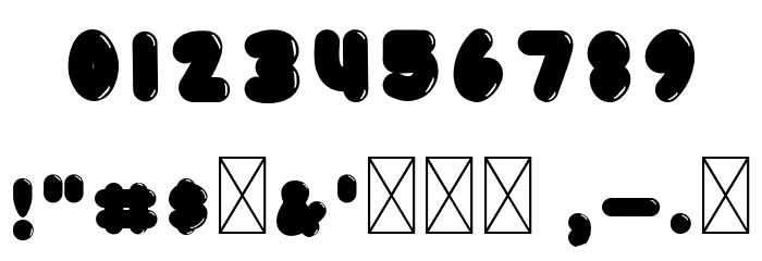 Hello Vanilla Font OTHER CHARS