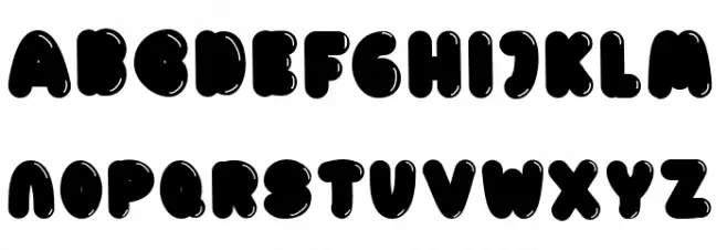 Hello Vanilla フォント 大文字
