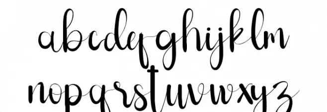 Hello Vidia 字体 小写