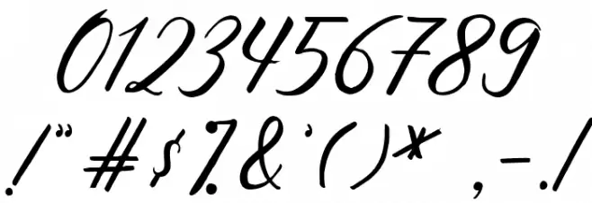 Hello Viktoria Font OTHER CHARS