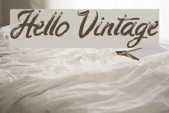 Hello Vintage Example 2