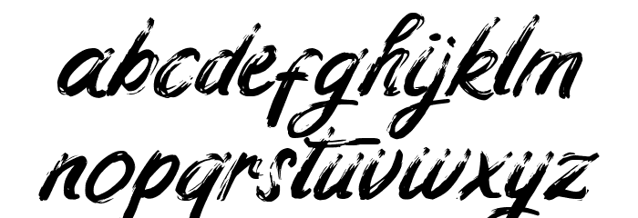 Hello Vintage Font LOWERCASE