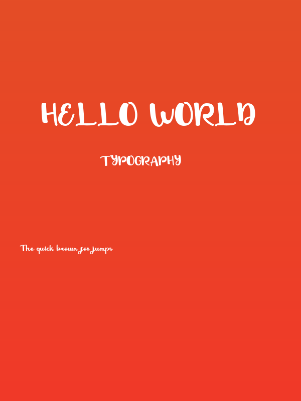 Hello World Poster