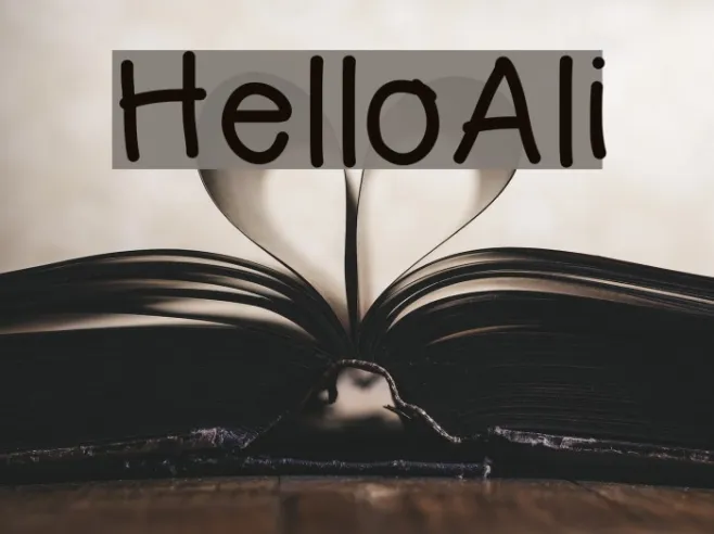 HelloAli Example 1