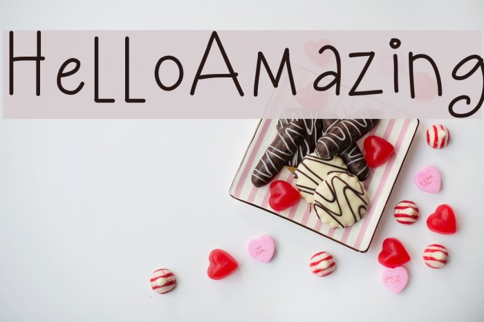 HelloAmazing Example 1