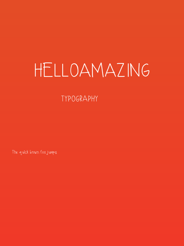 HelloAmazing Poster