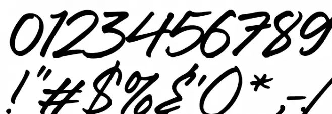 HelloAmerica Font OTHER CHARS