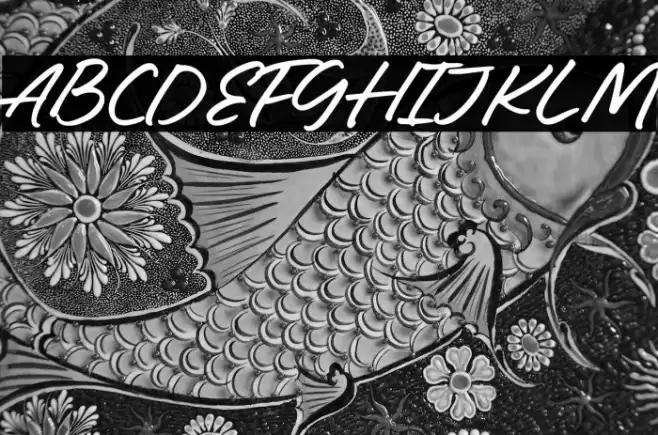 HelloAmerica Font examples