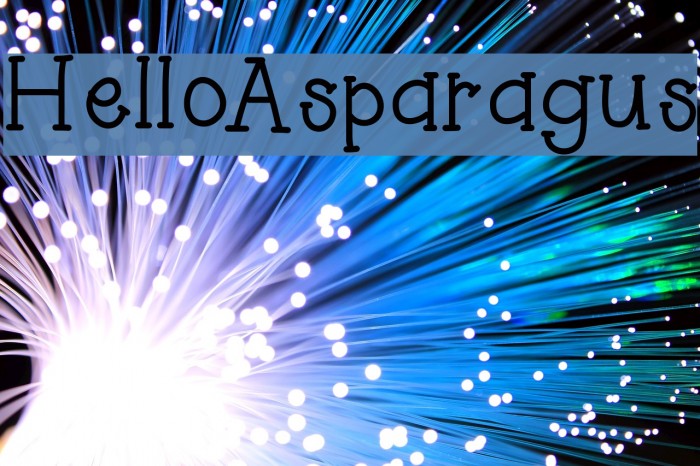 HelloAsparagus Example 2