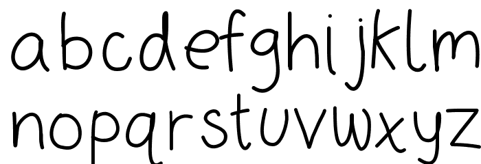 HelloBeMyPenPal Font LOWERCASE