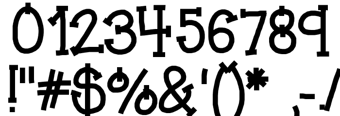 HelloBigBen Font OTHER CHARS