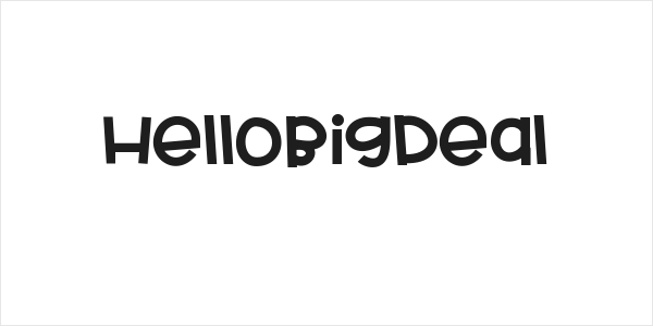 HelloBigDeal Logo