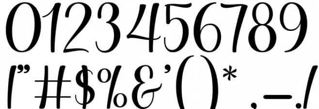 HelloBilly Font OTHER CHARS