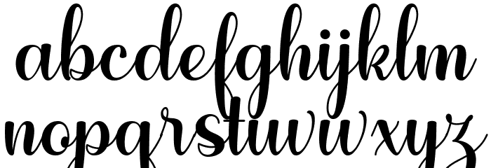 HelloBilly Font LOWERCASE