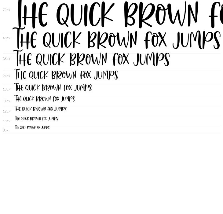 HelloBluebirdSans Waterfall