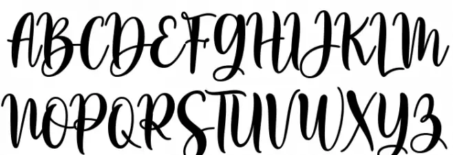 HelloBluebirdScript Fonte MAIÚSCULAS