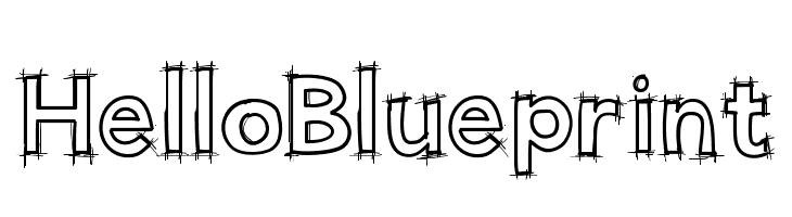 HelloBlueprint  नि: शुल्क फ़ॉन्ट्स डाउनलोड