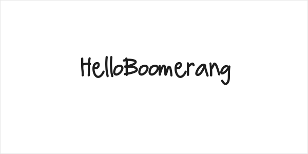 HelloBoomerang Logo