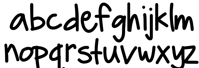 HelloBoomerang Font LOWERCASE