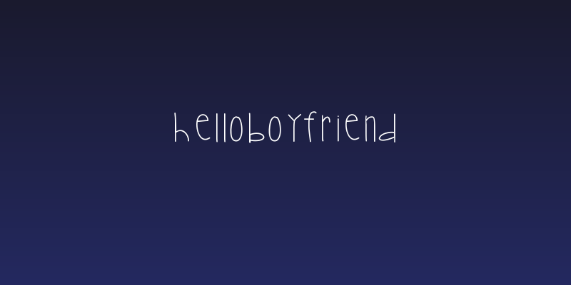 HelloBoyfriend Social Header