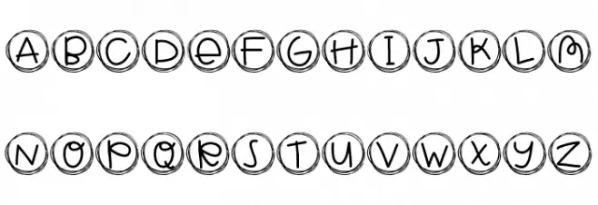 HelloBragTags Schriftart Groß