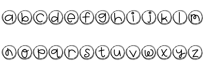 HelloBragTags Font LOWERCASE